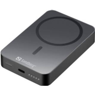Sandberg Magnetisk Trådløs Powerbank 10000 ALU
