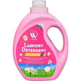 WBM vaskemiddel flydende koncentrat hjeffektivt flydende vaskemiddel med langvarig duft - 35,2 Oz 50 belastninger