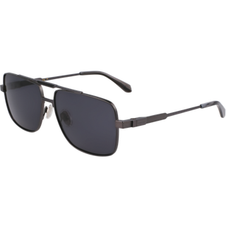 Ferragamo Mand SF318S 018 Solbriller Titanium Rifle tønde Firkantet Normal