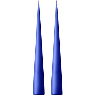 ester & erik cone candles cornflower (no. 48) dekorativt lys 2x37 cm - 2x37 cm