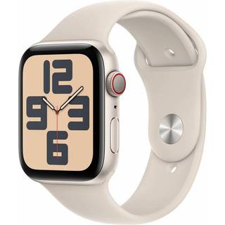 Apple Watch SE OLED 44 mm Digital 368 x 448 pixels Touchscreen 4G Beige Wi-Fi GPS (satellite)
