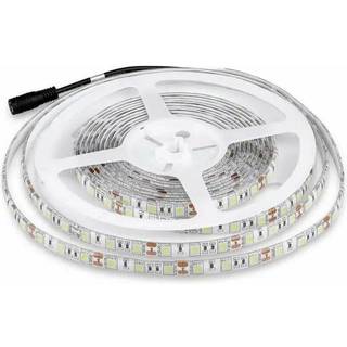 V-Tac 7W/m RGB stænktæt LED strip - 5m, 60 LED pr. meter