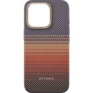 Pitaka Military-Grade beskyttende etui (iPhone 16 Pro) - Solnedgang