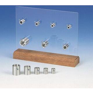 Stangholder aluminium - Borehul: 10,5 mm