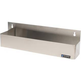 San Jamar Speed ??Rails med 8 liter kapacitet til køkkenbar og restauranter rustfrit stål 32,25 tommer sølv