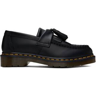 Adrian Smooth Leather Loafers - Black