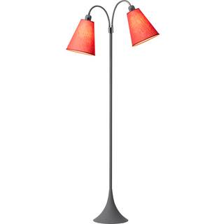 Fodgænger Gulvlampe - Soft Grå/Koral - Nielsen Light