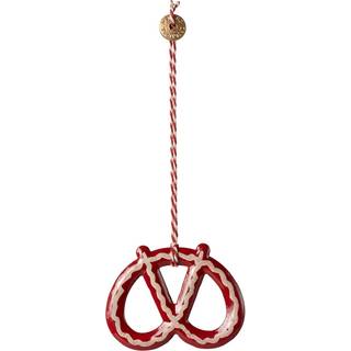 Maileg Ornament i metal, Pretzel - Striber