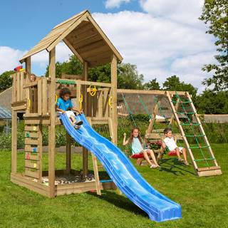 Palace 2.1 klatretårn inkl. klatremodul og rutsjebane