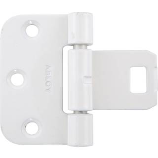 ASSA 6540 Hængsel 2-pak Hvidlakeret