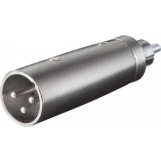 Goobay XLR-adapter, RCA-stik til XLR-stik