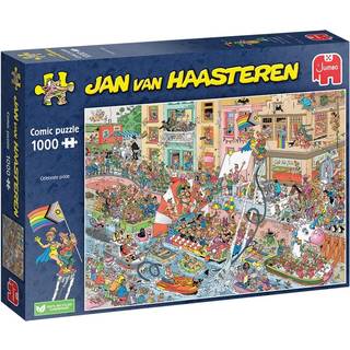 Jan van Haasteren Vær med til at fejre Pride! (1000 brikker) (JUM00030)