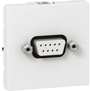 Legrand Sub d9 hunstik skruetype 2m hvid