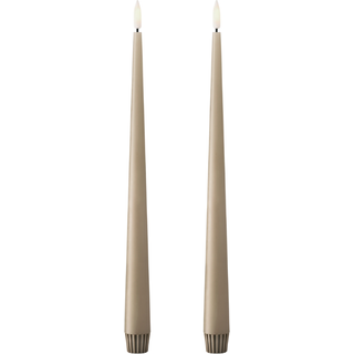 ester & erik ester & erik kronelys LED 30 cm 2-pak 18 Nougat note
