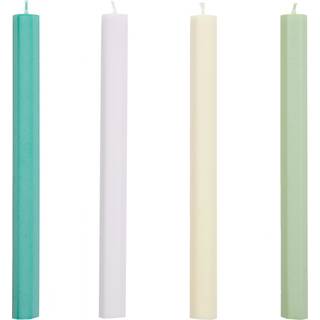 HAY Hexagon Candle lys mix 4-pak Pastel