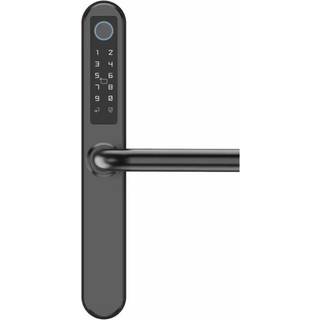 Elektronisk dørlås smalprofil - GUARD - Sort