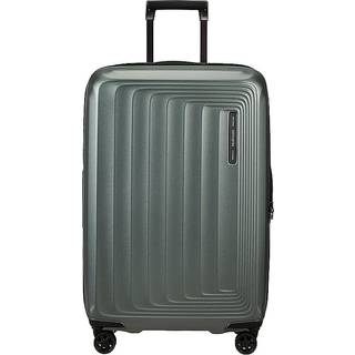 Samsonite Nuon - Mellem Ekspanderbar Matt Sage Khaki, Premium - Mellem kuffert
