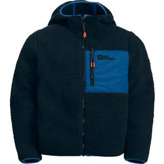 Jack Wolfskin Kids' Ice Curl Hood Jacket Night Blue/Night Blue, 104