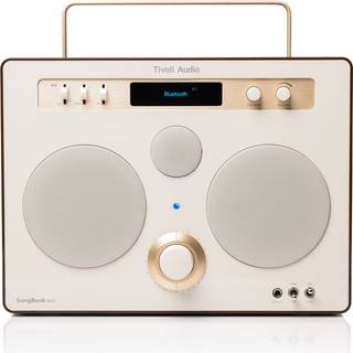 Tivoli Audio SongBook MAX, Cream/Brown bluetooth højtaler