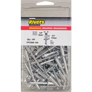 Rivet al 1/4 """" x1/2 """" (pakke af 1)