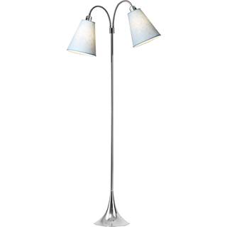 Fodgænger Gulvlampe - Krom/Lyseblå - Nielsen Light