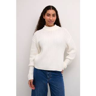 Kaffe KAbess Pullover - Hvid - Str L - Damer