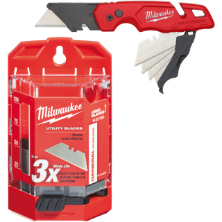 Sampak: Fastback folde-hobbykniv + 50 trapezblade