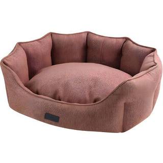 Komfort seng oval ANDA - 45 x 40 x 19 cm - Rød