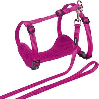 Selesæt til kat - Mesh - S-M - Pink