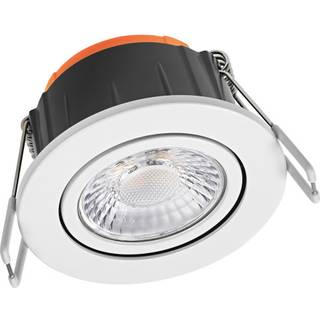 Ledvance LED Spot Spot Combo Adjust Aluminium Hvid 6W 600lm 60D - 827-830-840 CCT | 82mm - Udsnit 68mm - IP65 - Bedste Farvegengivelse