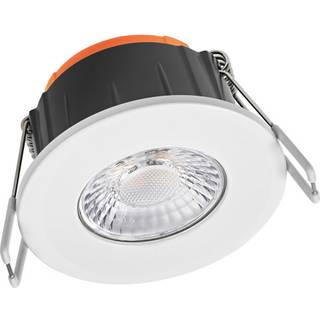 Ledvance LED Spot Spot Combo Fix Aluminium Hvid 6W 600lm 60D - 827-830-840 CCT | 82mm - Udsnit 68mm - IP65 - Bedste Farvegengivelse
