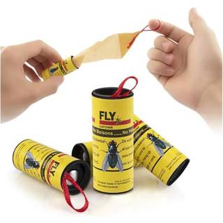 4-Pak - Fluefanger / Fluefælde / Myggefanger - Klister Tape