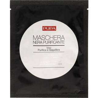 Pupa Milano Purifying Black Face Mask - Intensiv behandling for at absorbere overskydende talg - forhindrer udseendet af ufuldkommenheder - duftf