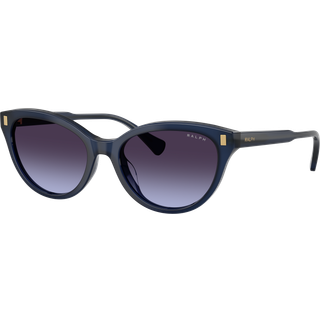 Ralph Lauren Kvinde RA5326U 60594Q Solbriller Acetat Blå Violet Cat Eye Normal Skygge