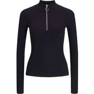 JJXX - Jxzoma Tight Half Zip - Striktrøjer og cardigans til kvinder - Black - L