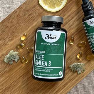 Nani Alge Omega 3 | 90 kapsler