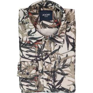 JOOP! Herren Hemd beige,multicolor geblümt