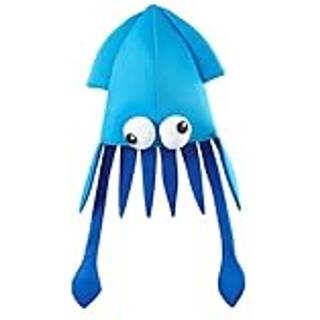 Tintenfisch Hut Blau