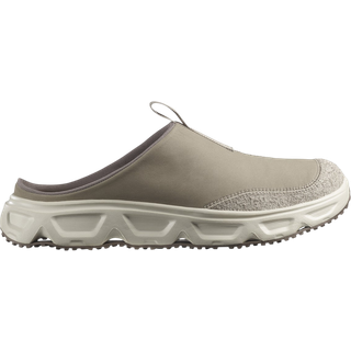 Salomon Unisex Reelax Slide Ultra Vintage Khaki/Almond Milk/Falcon, Vintage Khaki / Almond Milk / Falcon, 45 1/3