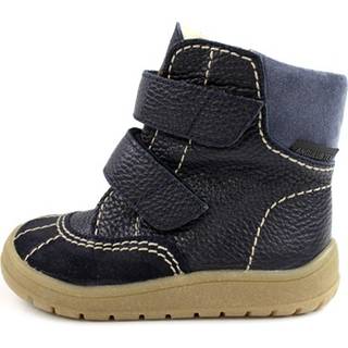 Angulus Vinterstøvle Navy/tan/blue Med Tex - Str. 24