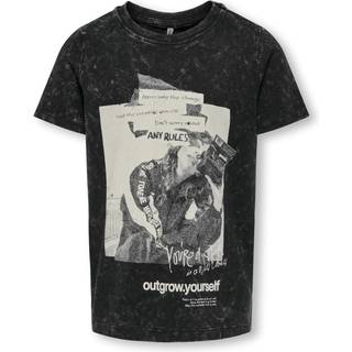 Kids Only Black/outgrown T-shirt