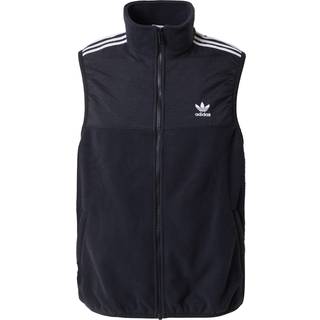 adidas originals adidas Originals Black Adicolor 3Stripes Microfleece Gilet