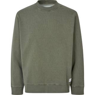 Pigment Crewneck Sweatshirt, Forest Night, S