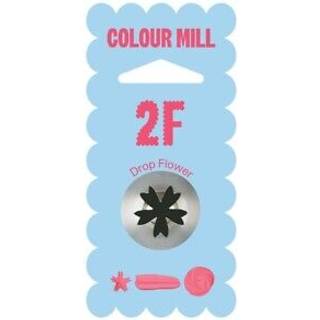 Tylle 2F Blomstertyl - Colour Mill