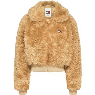 Faux Shearling Zip-Thru Jacket