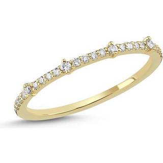 NURAN - Noelle ring i 14kt. guld m. 0,18ct. W/SI