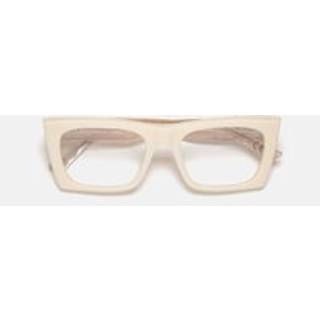 Retrosuperfuture Unisex Z0O Numero 117 Perla Optiske stel Acetat Hvid Firkantet