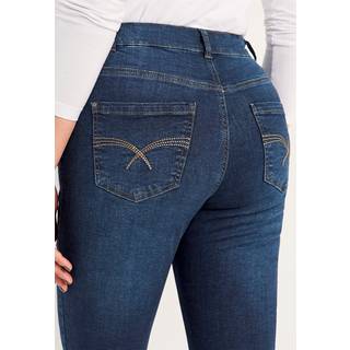 Jeans med elastik i siderne Elsa