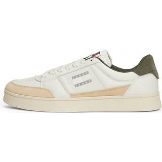 Tonal Logo Leather Cupsole Trainers