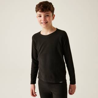 Regatta Regatta Black Junior Thermal Base Layer Top